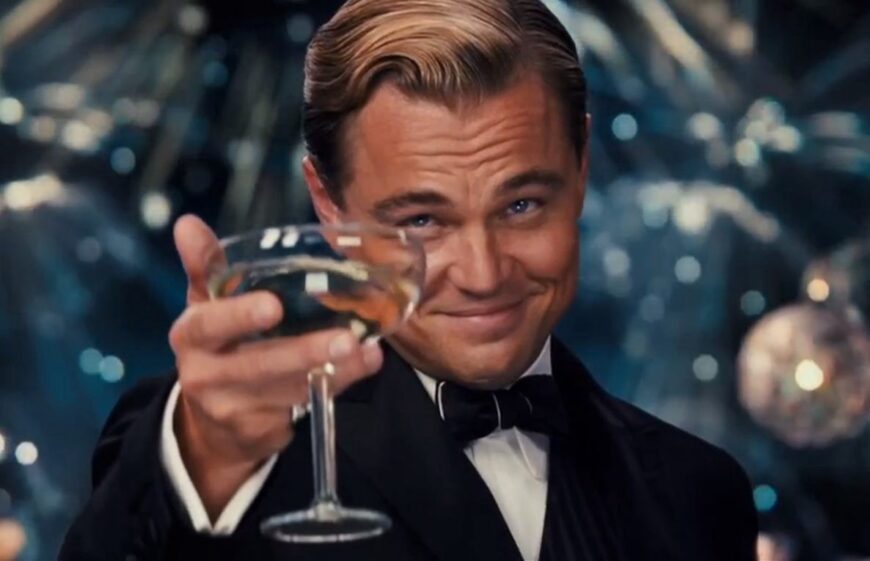 Di Caprio nel suo celebre meme